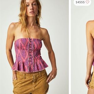 Free people Lights out corset